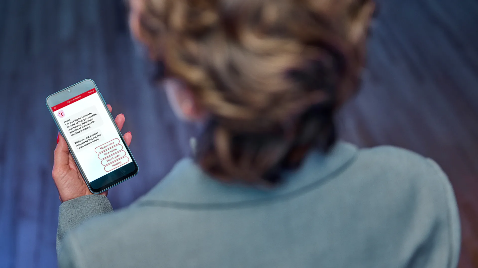 Using the Signia App for remote support